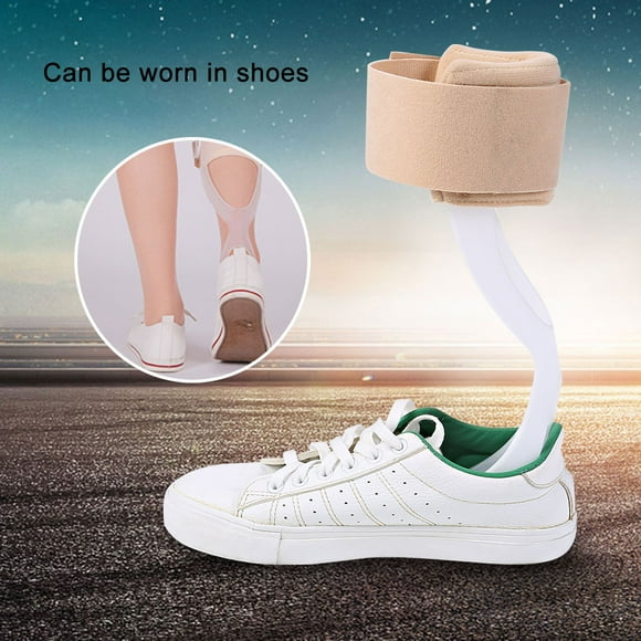 Greensen Orthèse Réglable pour Pied Tombant, Correcteur de Cheville, Attelle de Soutien, Protection, Correction, Attelle, Attelle pour Pied Tombant, Soutien pour Pied Tombant