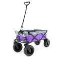 thumbnail image 1 of Chariot Pliant Tout-Terrain TTG / Violet Gris, 1 of 5