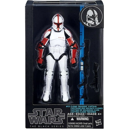 Star Wars Black Series 6-Inch Wave 8 Clone Trooper Captain Action