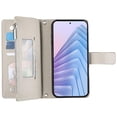 thumbnail image 2 of Funda cartera GANGXUN para Xiaomi Redmi Note 14 Pro Plus 5G , cuero PU con tarjetero, cremallera, correa de mano, soporte y protección 1283°, 2 of 6