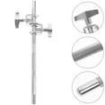 thumbnail image 1 of USHOBE Drum Set Cowbell Holder Metal Easy Installation Prevents Movement Practice Sessions 1Set, 1 of 8