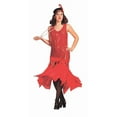 thumbnail image 2 of RG Costumes 81121-R 20s Flapper Costume - Red - Size Adult Standard, 2 of 2