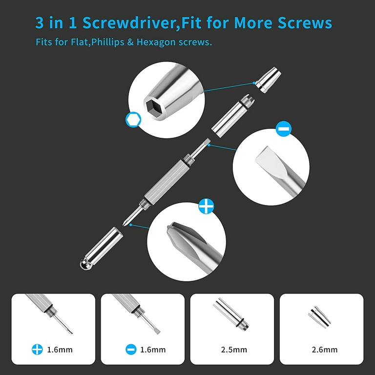 HQVOIC Upgraded Eyeglasses Repair Kit: Magnetic Screw HQVOIC Upgraded Eyeglasses Repair Kit: Magnetic Screw