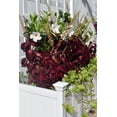thumbnail image 5 of Vita Classic 36" L x 15"W x 48"H Huron Vinyl Planter with Trellis, White, VA68235, 5 of 9