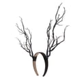 thumbnail image 4 of Aro de cabellero de astas de ciervo de plástico, diadema de cuerno de para , de cuerno de ciervo, adornos navideños para fie Hugo Decorativo coleccionable, 4 of 10
