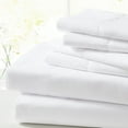 thumbnail image 3 of Spirit Linen Home Est. 1988 Solid Bonus Microfiber Sheet Set - Twin, White, 3 of 5