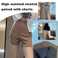 thumbnail image 3 of Pantalones cortos de verano para mujer, ajustados, de corte A. ~п >ы δв {θ ~β хб пш гτ ^с L2H1, 3 of 7
