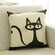 thumbnail image 2 of Cojín de Dibujos Animados Sunnimix Funda de almohada Gato Decoración de Colchón, 2 of 7