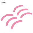 thumbnail image 2 of 6 Pcs Pink Rubber Replacement Cosmetic Accessories Eyelash Curler Pad for Lady, 2 of 5