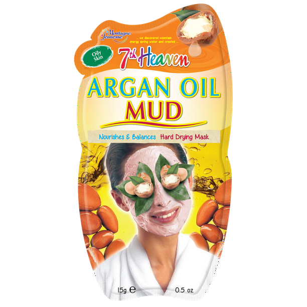 dyd Gå tilbage minimal 7th Heaven Argan Oil Mud Face Mask 0.5 Oz. - Walmart.com