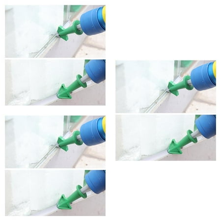 

3pcs 3-in-1 Plastic Caulking Finisher Sealant Grout Nozzle Spatula Caulk Filler Spreader Scraper Green