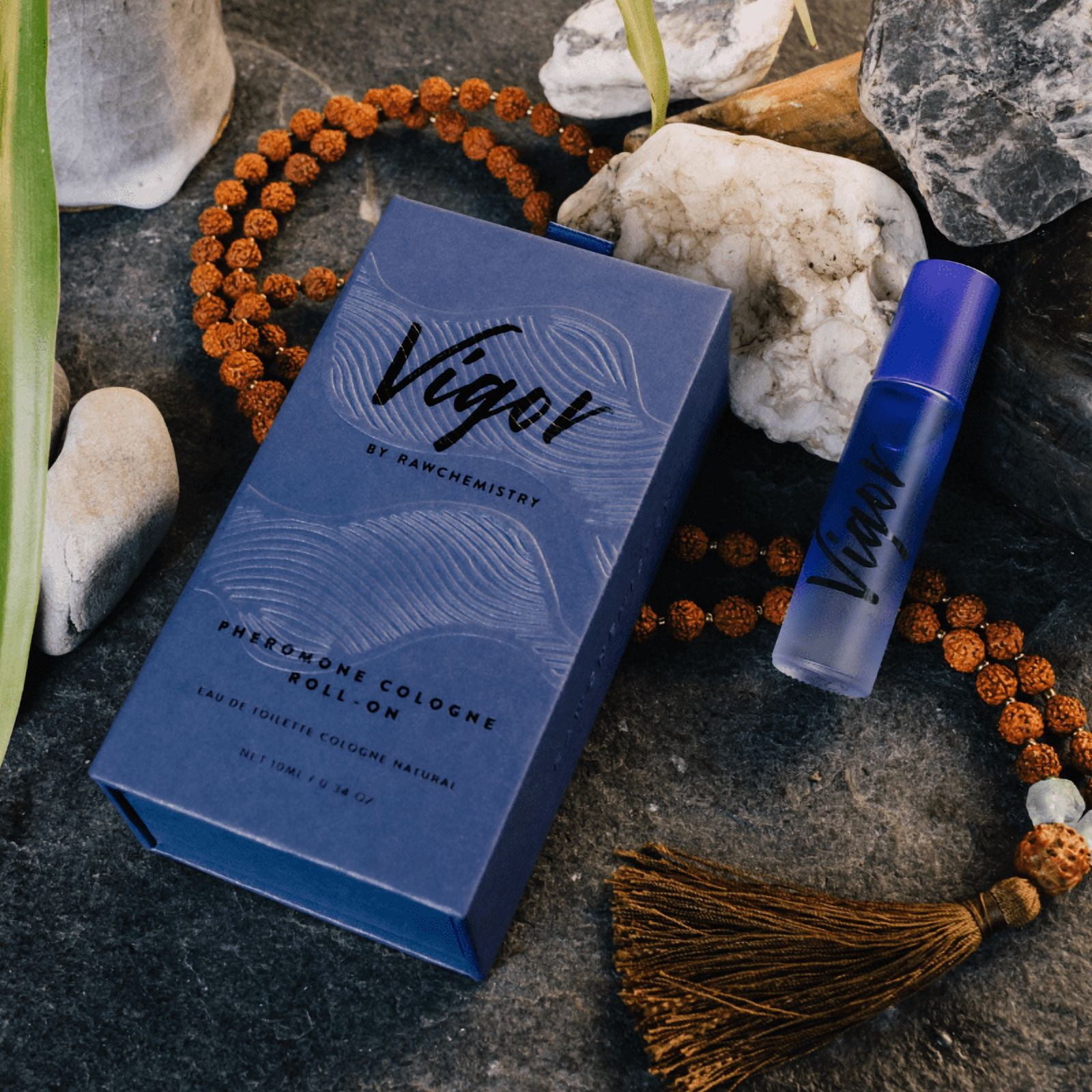 RawChemistry Vigor Pheromone Infused Cologne for Men Roll-On I Men's Cologne with Pheromones I Fragrances for Men