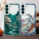thumbnail image 2 of Funda suave para Samsung Galaxy S24, S20, S21 FE, S22 Plus, S23 Ultra, A22, A54, 5G, paisaje japonés, 2 of 5