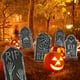 thumbnail image 3 of Esqueleto de espuma de calavera de terror para Halloween, decoración de adorno al aire libre, accesorios de terror, rasgado, lápida, Grave, murciélago, suministros de fiesta para el hogar, 3 of 4