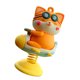thumbnail image 4 of Adornos de animales para coche, bonitos, versátiles, elegantes, ligeros, resistentes, decoraciones interiores de coche para mesas de coche, estanterías Shiba Inu, 4 of 9