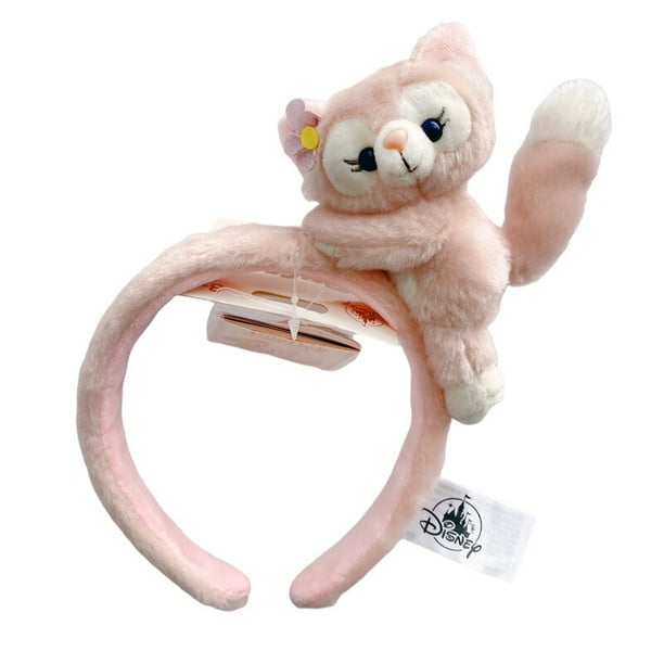 Disney Stevie Ears banda para el cabello Dumbo banda para la cabeza linda muñeca de dibujos animados banda para el cabello de peluche tocado Aro para el cabello accesorios para el cabello mujer niña Gao Jinjia LED