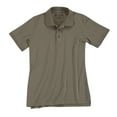 thumbnail image 3 of #61164 Women's Tactical Short Sleeve Polo Shirt, Heather Grey, X-Large, 3 of 5