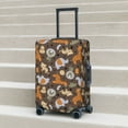 thumbnail image 6 of Fuzoiu Cute Lion Tiger Print Suitcase Cover,Washable Luggage Covers for Suitcase,Elastic Luggage Protector Cover,Scratch Resistant Travel Suitcase Covers-Medium, 6 of 7