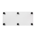 thumbnail image 5 of Two-Door Tempered Glass Display Cabinet with Security Lock & 4 Adjustable Shelves - Collectible Showcase & Home Storage Solution, 5 of 8