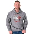 thumbnail image 5 of Alabama Local State Shaped Pun Cute Hoodie Sweatshirt Women Men Brisco Brands S, 5 of 6