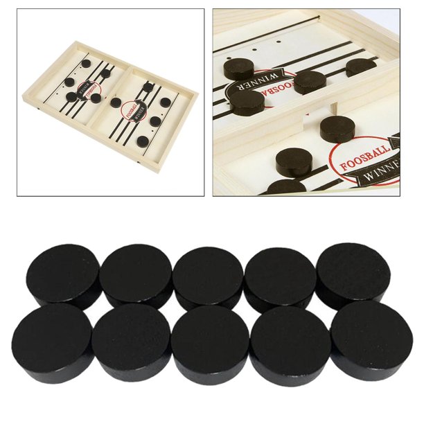 10 piezas de de Puck Chessman, pieza escritorio, de de s de para adultos y niños .4x0.7cm CUTICAT piezas de juego de mesa de disco de honda