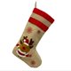 thumbnail image 1 of Calcetín de Navidad de Papá Noel para colgar en el árbol de Navidad, decoración de fiesta, regalo, bolsas de dulces (C), 1 of 7