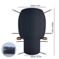 thumbnail image 4 of Eolstice Winter Car Magnetic Snow Cover, Waterproof Thickened Half Car Cover For Windshield, Ice Snow Protector For Vehicle Outdoor Parking, 4 of 9