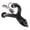 Black, variant on CEORPER Fishing Lures Soft Artificial-Frog Fishing Bait 9cm Fishing Lure for Trout