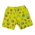 thumbnail image 1 of Bermuda Nickelodeon para Niño con Estampado de Bob Esponja Amarillo Talla 10, 1 of 4