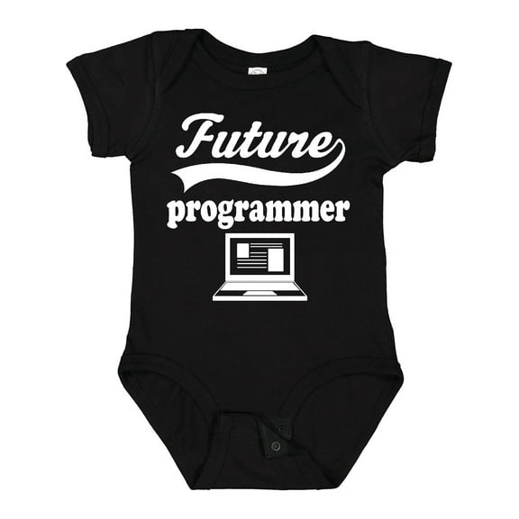 Inktastic Future Computer Programmer Shirt Childs Job Boys or Girls Baby Bodysuit