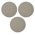 thumbnail image 1 of Furnish My Place Modern Indoor/Outdoor Commercial Solid Beige Rug, Modern Area Rug, Baby Nursery Mat, Pet-Friendly Carpet for Living Room, Playroom, Made in USA, 3' Round - Set of 3, 1 of 6