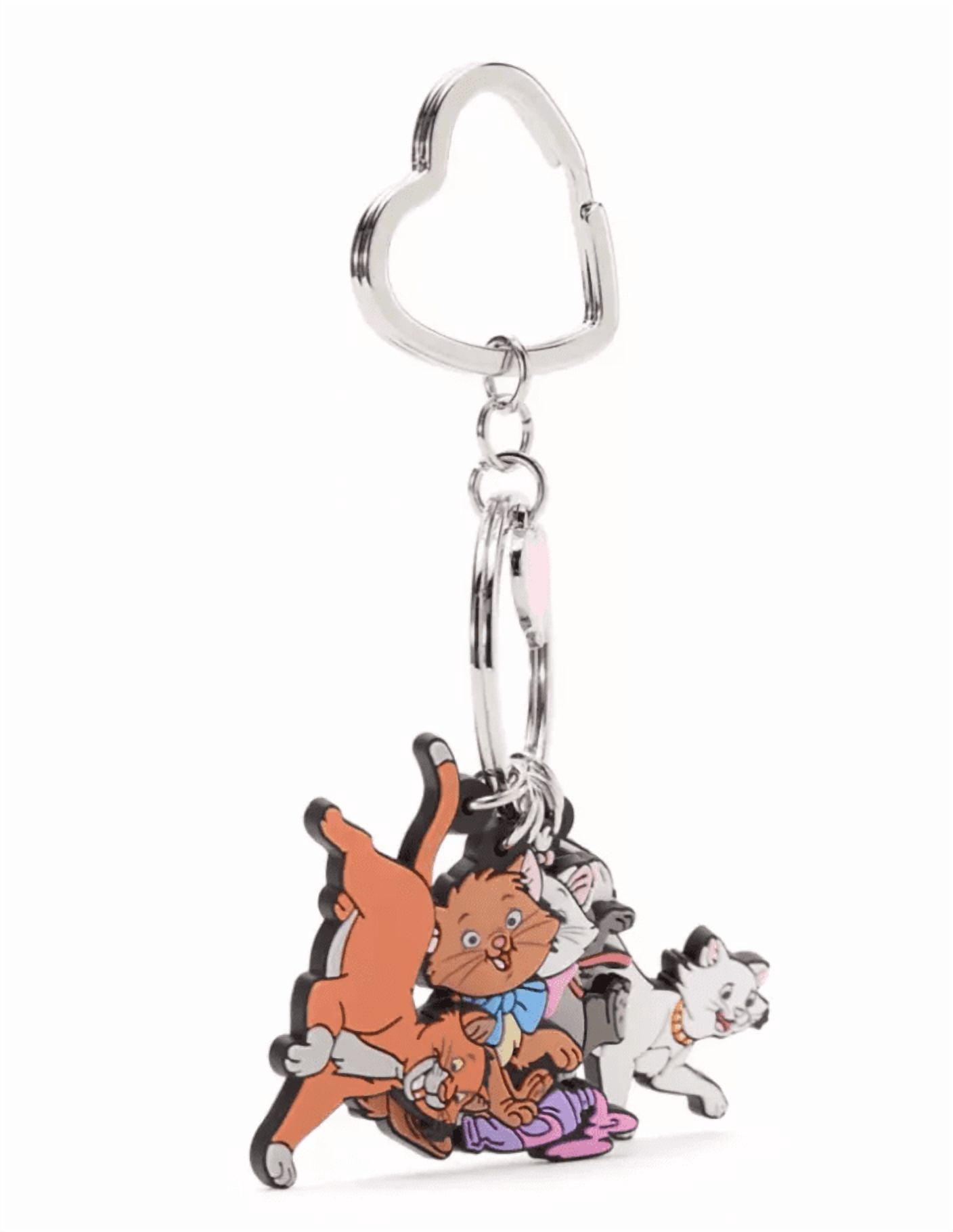 Disney Parks The Aristocats Marie and Pals Vinyl Keychain New with Tag