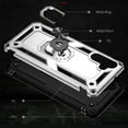 thumbnail image 5 of Decase for Samsung Galaxy A54 5G, Military Grade Drop Protection Magnetic Ring Holder Kickstand Protective Heavy Duty Support Car Mount Holder Phone Case, Silver, 5 of 9