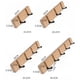 thumbnail image 5 of Ganchos de madera plegables para colgar llaves, sombreros, bolsos, toallas y ropa en la pared. Naturaleza 4 Ganchos, 5 of 9