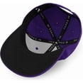 thumbnail image 5 of EaseDay Classic Flat Bill Visor Snapback Hat, Trendy Adjustable Plain Tone High Top Blank Baseball Cap for Men and Women, Comfortable Headwear, 1-Pack, 5 of 5