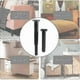 thumbnail image 5 of (25-42cm, black) Set of 4 strong adjustable metal furniture legs-XinHan, 5 of 5
