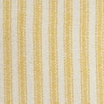 thumbnail image 4 of Rizzy Home Ticking Stripe 20" x 20" Cotton Pillow Cover-Yellow/Natural, 4 of 4