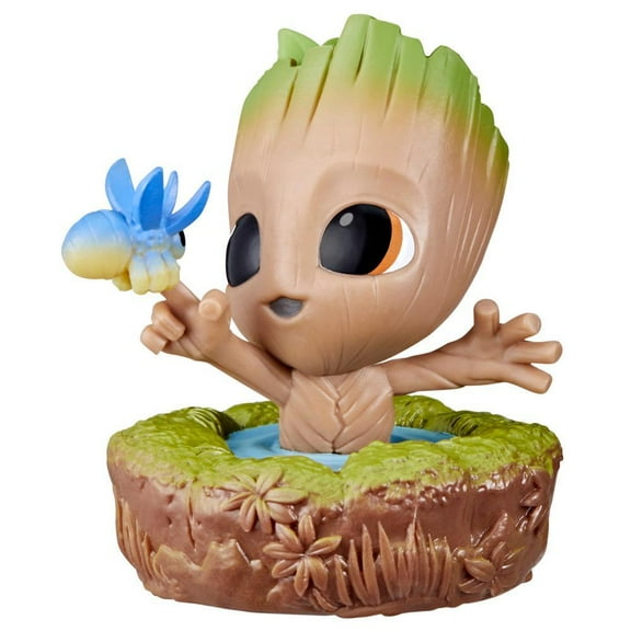 Marvel I Am Groot Mini Figure Collection, Bath Time Groot, Groot Action Figure, Marvel Toy