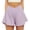 A83 Purple, variant on Womens High Waisted Yoga Shorts Baggy Flowy Going Out Athletic Shorts Lightweight Tennis Running Workout Gym Shorts with Pockets M