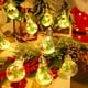thumbnail image 3 of Cadena de luces navideñas con luces LED de alambre de cobre, cadena de luces para habitación, árbol de Navidad, agujas de pino, luces de alambre de cobre con frutos rojos, decoración, 3 of 4