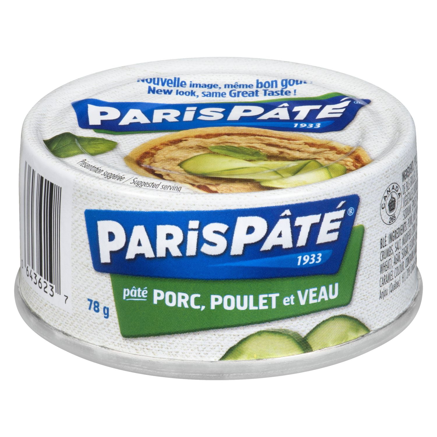 Pâté Porc, poulet et veau