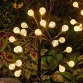 thumbnail image 3 of Lámpara de exterior con forma de árbol duradera de luz solar para jardín doméstico (N) Ndcxsfigh Para estrenar, 3 of 9
