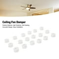 thumbnail image 4 of Rubber Anti Vibration Pads, Low Noise Rubber Fan Sealing Gaskets Rubber Sound Absorbing Mat for Noise Reduction, 4 of 7