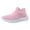 Pink_1, variant on Godom Girls Sneakers Non-Slip Fashion Lightweight Breathable Sport Athletic Sneakers Soft Walking Shoe