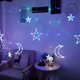thumbnail image 2 of Cadena de luces LED de alambre de cobre con forma de estrella por todo el cielo, luces decorativas de cinco puntas para Navidad, fiestas y lunas, 2 of 4