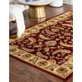 thumbnail image 3 of Rugs.com Aditi Collection Rug – 7' x 10' Red Low Rug Perfect For Living Rooms, Large Dining Rooms, Open Floorplans, 3 of 9