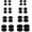 Black, variant on 16PCS Screw Ear Tunnels Stretching Kit Stainless Steel Gauge Plugs Expanders Set 14G-00G
