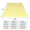 thumbnail image 3 of Sikiie Daisies Flowers Ultra-Soft Micro flannel Blanket Luxury All Seasons Warm Blanket for Bedding Sofa and Travel (4 sizes)-40"x30", 3 of 7