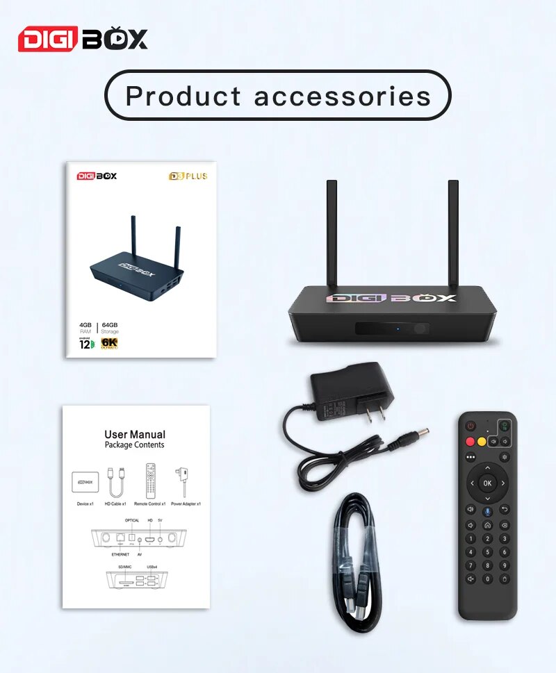 テレビ DigiBox D3 PLUS DIGIBox D3 Plus - High Performance & Strong Stable Smart TV