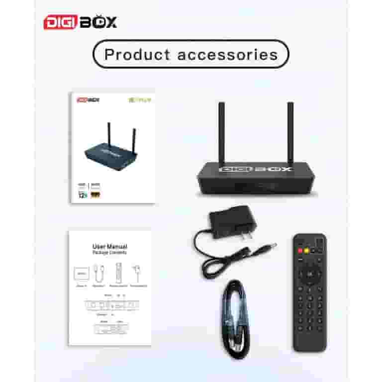 DIGIBOX D3 Plus おまけ付き DIGIBOX D3 Plus Android 12.0 4GB+64GB Supports WiFi 6 Smart